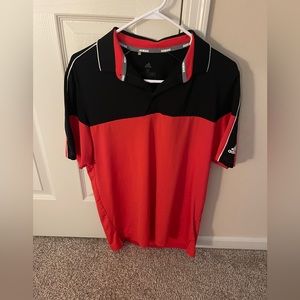 Adidas performance golf polo